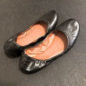 Lucky brand Size 9 black ballet flats